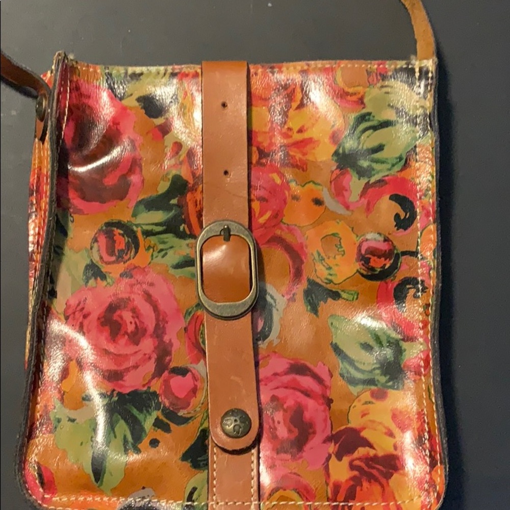 Patricia Nash Crossbody floral leather bag
